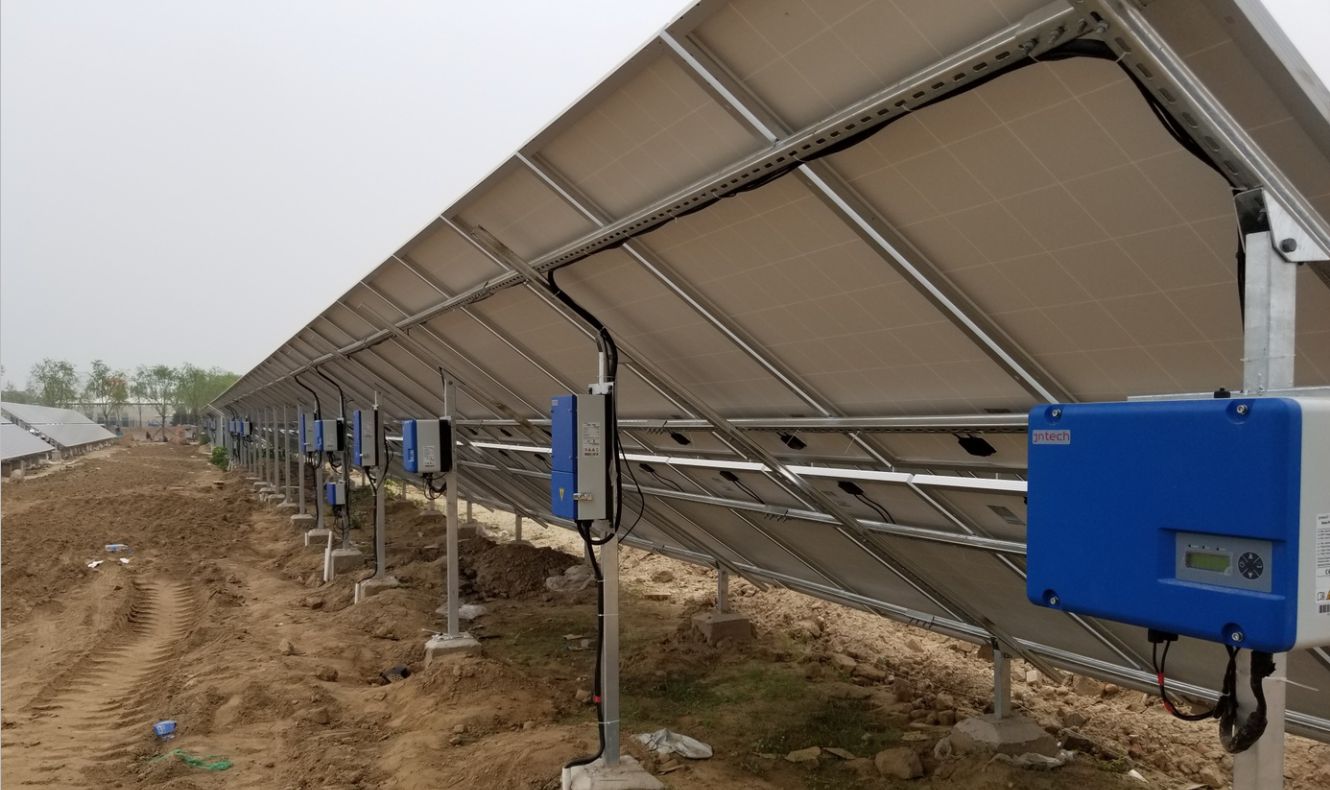  JNTECH progetto pompa solare a pechino Daxing aeroporto internazionale accettato