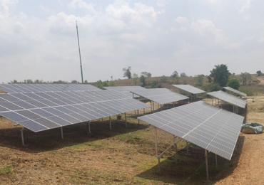 Sistema di pompaggio solare da 137,7kw in Myanmar