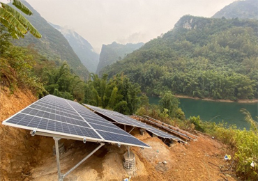 Sistema di pompe solari da 45 KW a Guizhou