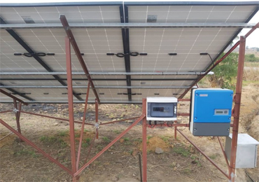 Sistema di pompaggio solare da 11kw in Zimbabwe