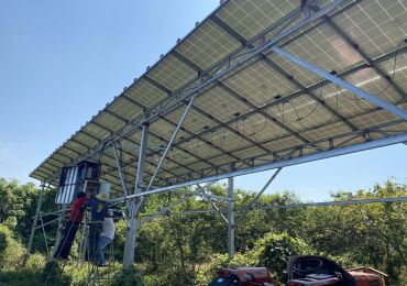 Sistema di pompaggio solare da 7,5kW in Cambogia