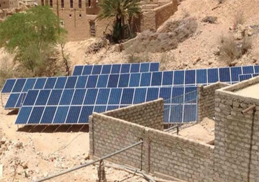 Sistema di pompaggio solare da 30kw nello Yemen