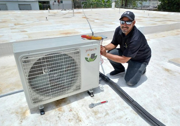 Sistema di climatizzazione solare da 24000 btu a Porto Rico
