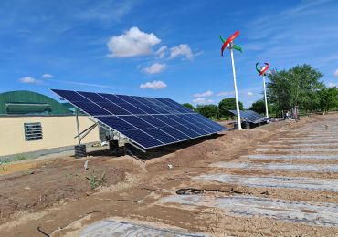 Sistema di pompaggio solare da 7,5 kW in Uzbekistan