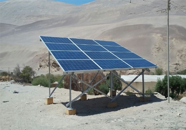  4kw pompa solare sistema ad Arica, in cile