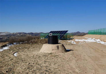 Sistema di pompa dell'acqua solare da 7,5 kW nello Shanxi