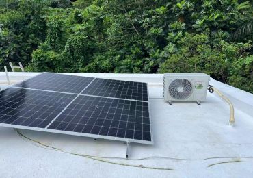 Sistema di climatizzazione solare da 12000btu e 18000btu a Porto Rico
