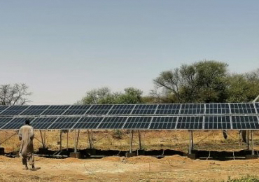 Sistema di pompaggio solare da 11kw in Sudan
