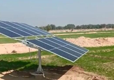 Sistema di pompaggio solare da 11kw in pakistan
