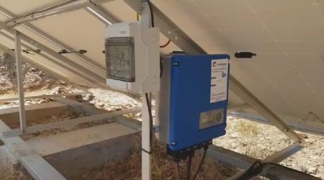 Sistema di pompaggio solare da 1,1 kW in Portogallo
