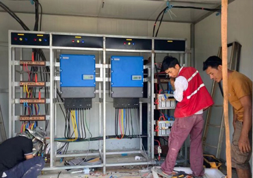 Sistema di pompe solari da 55 kW in Cambogia